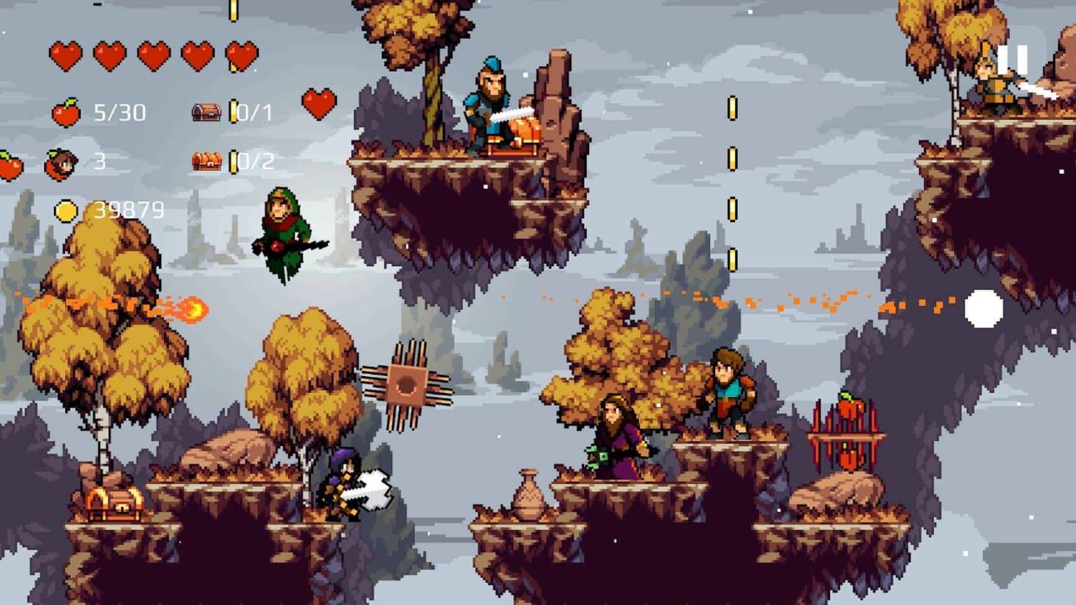 Apple Knight Review: Most Challenging Action Platformer