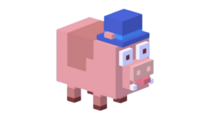 Big Fancy Pig - Secret Character from Crossy Road 