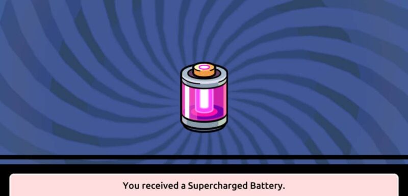 Supercharged Battery in Pocket Mortys