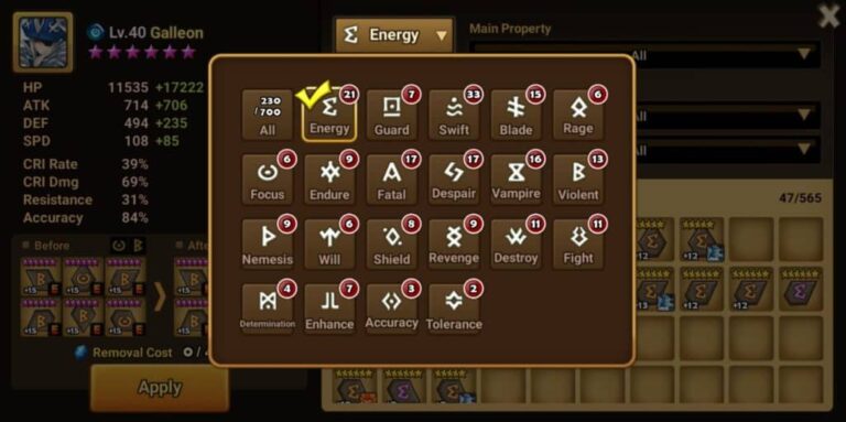 How To Rune In Summoners War - Rune Mastery 101