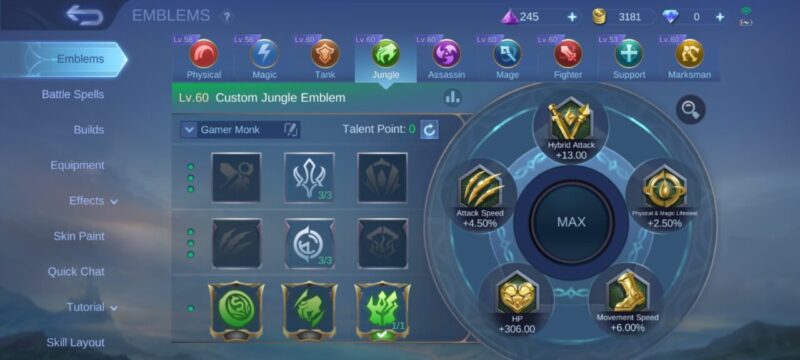 Custom Jungle Emblem Karina