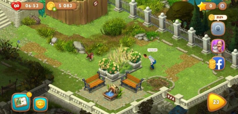 Gardenscapes game overview