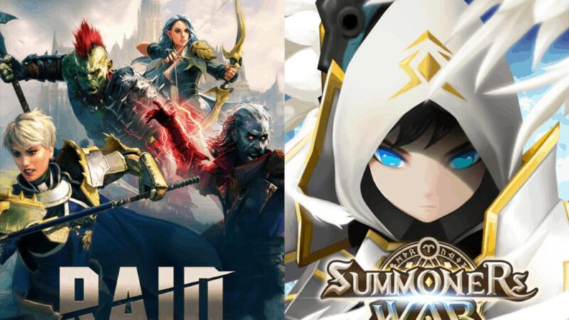 Summoners War and Raid: Shadow Legends target the same type of audience, and present a similar game style to the world. However, Summoners War is on the market since 2014 and received numerous updates over the years, and still gets new content every month. Raid: Shadow Legends, on the other hand, launched on the 29th of July in 2020, and is a relatively new game, compared to Com2us’ biggest mobile hit. So, which game should you play? The older Summoners War, or the newcomer, Raid: Shadow Legends. Is Summoners War still good? As SW launched back in 2014, many things got changed, introduced, and reworked. The game has a strong community, thanks to the overall game design, visuals, challenges, and amount of content. In the beginning, the player starts with weak monsters, and continue to challenge new content, like clearing the campaign, the Tower of Ascension, and numerous dungeons. Besides regular dungeons and PvP battles, the game also offers unique dungeons like the Hall of Heroes, Angelmon-, and Secret Dungeons. By playing the game, the player can also complete challenges to obtain numerous crystals, scrolls, free skill-ups, and even more. By summoning scrolls or participating in events that release every few weeks, it is possible to summon over 900 different monsters, ranging from 1-Star to 5-Stars. Each summoned monster can be used to battle in the Arena and Guild War/Sieg, to obtain some excellent rewards that help the player improve his monsters. The battling system is well made, so most of the monsters can be used during a fight. Even 3-Star monsters can easily defeat one or multiple 5-Star monsters in certain situations, but everything comes down to preparation, runes, and strategy. Note: Winning fights in the Arena and Guild content enables the player to obtain Glory Tokens and Guild Points, that can be used to buy additional structures, like Flags, which increase all ally monsters stats. So everyone should try to win as many fights as possible. However, sooner or later, each player will hit an invisible wall, where fights get to hard to win. This is the point where farming runes and getting new monsters is essential to be able to improve again. Unfortunately, getting good runes and 4-Star or 5-Star monsters can take weeks or even months, which is not motivating at all. Back in 2014 or 2015, it took too long to get new monsters. Luckily Com2us made it a lot easier for beginners to get some decent monsters. Monsters in Summoners War There is a lot to do in the game, especially in the beginning, where only a fraction of content is unlocked for the player. What I really like about the game is that it has a fantastic community that is (most of the time) willed to help new players if they ask for. Note: If you want to know if Summoners War is pay to win, make sure to check out this post, where I explain everything in detail. When we take a look at the visual side of the game, we do not get disappointed either. Summoners War has a more cartoonish style, but it fits the game perfectly. Most of the monsters that we can summon through scrolls have excellent designs and great animations. By using Shapeshifting Stones, players can also unlock unique skins for their favorite monsters. Transmog skins in Summoners War However, visuals are not the only part that counts, as an RPG game also needs decent menu designs and good navigation. Com2us did an excellent job on this part. The monster gallery and storage give us a good overview of all collected monsters, which can be sorted by some filters as well. Thanks to the improved rune system, runes can be sold, changed, and equipped much more comfortable than before. Is the game perfect? No, it is not, but it still makes fun to play, especially when we defeat a stronger player, or get too many additional turns. The game is very F2P friendly but offers some options to spend money on, like crystal packs, or summoning packs. I am a big fan of the game, and even after 1900 days, I have enough stuff to do. How good is Raid: Shadow Legends? Hero in Raid; Shadow Legends If you were on the internet over the last few years, there is a good chance that you already saw an advertisement for this game. Summoners War has almost no presence in terms of ads, but Plarium Games, the developer of Raid, seems like one of the biggest sponsors on Youtube, as we can see their ads everywhere. Luckily, that does not mean anything, so how good is the game? Like Summoners War, Raid; Shadow Legends is an RPG, which enables the player to summon numerous heroes, to fight with them in different battles. The visuals of the game are quite good, but the navigation and menu design needs a bit of improvement, in my opinion. The gameplay is extremely similar to Summoners War, as every fight is turn-based. Also, every hero has different skills, which either inflict damage on an enemy, casts harmful effects, or buffs allies. If the player does not want to decide what each hero should do, there is the option to activate an “Auto-Battle” feature, which lets the AI decide what to do. Battle overview in Raid; Shadow Legends Note: Inside of a dungeon, the player can obtain gear, which gets better the more difficult a dungeon becomes. The battling system does not seem to be as challenging and complete, as there is an easy way to win almost any fight: simply overpower the enemy. The entire campaign could be cleared in the auto-mode if a few of your heroes are strong enough. Leveling is an essential aspect of an RPG mobile game, as a player gets new heroes all the time. In Raid, leveling takes a long time when someone is not strong enough to play on hard difficulty. Summoners War does a much better job on this, as every player can obtain XP boosters quite easily (and free), and can use befriended players monsters to clear a dungeon. Raid; Shadow Legends content Besides a campaign mode, there are also dungeons, Faction wars, and an Arena, just like in Summoners War. When we compare the game to SW, we can see that Summoners War offers a lot more content to its players. Note: Raid; Shadow Legends is also heavily monetized with annoying pop-ups and numerous packages, which are simply not worth the money. In Summoners War, we also have options to spend money, but the developer does not show us 10 pop-ups in a row, where they advertise their in-game packages. Ps: The game is not F2P friendly! In-game advertisements in Raid; Shadow Legends In the time when I jumped into the game for the first time, I was not very impressed with what my eyes saw. After I finished a bit of the campaign, it felt like I already played the whole game. Simple and short, I played the game only a few hours and de-installed after writing my review about it. You can check it out here if you want to read more about Raid; Shadow Legends. The verdict: When we take a closer look at both games, we can spot a lot of things that Raid adapted from other mobile RPG/Gatcha games like Summoners War. As a person who played SW for over 5 years, it looks like that Raid is just a bad copy, with some changes and additional content. In terms of visuals, it depends on your person, which art-style you like most. What I do not like at Plarium’s strategy is that they try to get a lot of new players to the game, but don’t try to bring their game on the next level. Summoners War releases new content for beginners and late-game players consistently. Also, the video advertisements on Youtube are not correct at all. They present us an excellent game with high-quality graphics, PvP, terrifying bosses, and a fantastic storyline. If I remember correctly, Plarium said that the graphics are so good that they can be compared to PC games. Nah, I don’t believe that. There are a lot of PC games out there with outstanding visuals and details, where a mobile game simply can’t catch up with. The so-called PvP in-game is also not real PvP, as the World Arena in Summoners War, where players can battle each other in real-time. Players only attack defenses of a few champions, which are controlled by the AI. To be honest, I can’t say anything about the storyline, as I simply skipped trough. RPGs do not need a storyline at all costs, which we can see in Summoners War. To finish this Summoners War vs. Raid comparison, here is my recommendation for you. My personal winner is (without any doubt) Summoners War. If you are looking for a well done, strategic mobile PRG/Gatcha game, you should try it out.