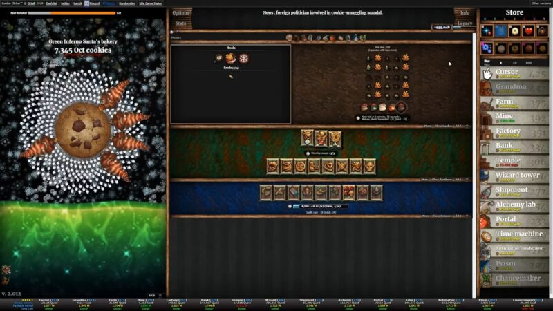 Mastering the Cookie Clicker Garden