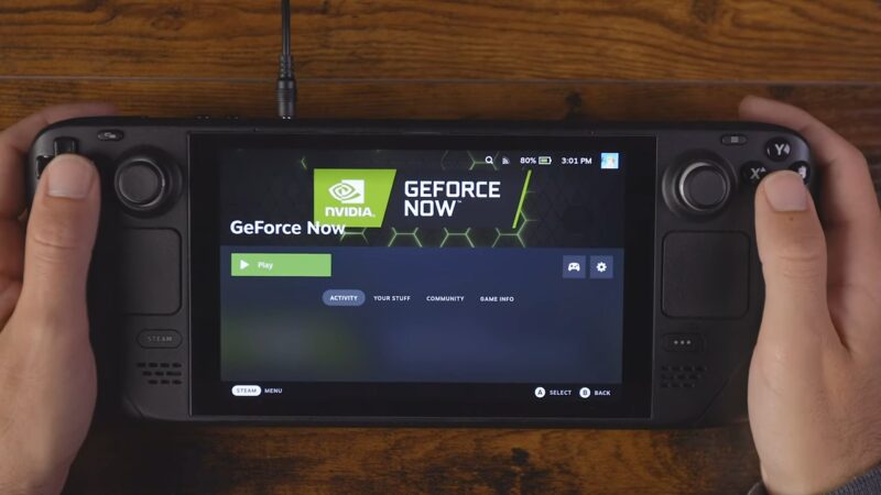 Playing GeForce NOW on Your Steam Deck